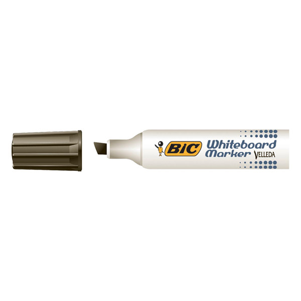 BIC Velleda 1781 whiteboard marker zwart (3 - 6 mm schuin) 9402981 224709 - 1