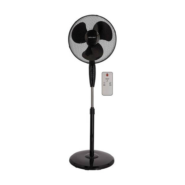 BRASQ F100 statiefventilator zwart (40 cm) 828981 - 1
