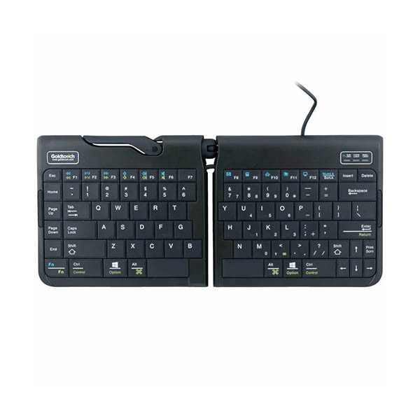 Bakker & Elkhuizen Goldtouch Travel Go2 toetsenbord met USB-aansluiting 298293 - 1