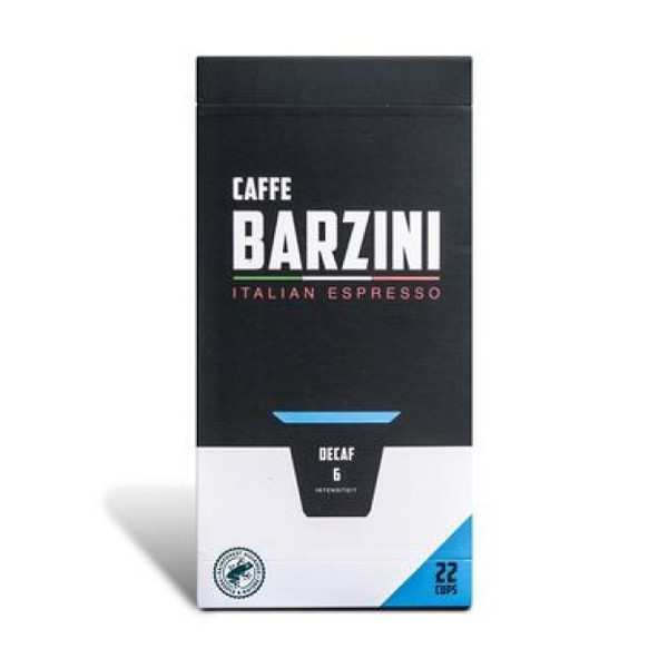 Barzini Decaf koffiecups (22 stuks) 50028 423160 - 1
