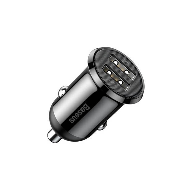 Baseus 2x USB-A-autolader 2 x 12W 828644 - 1