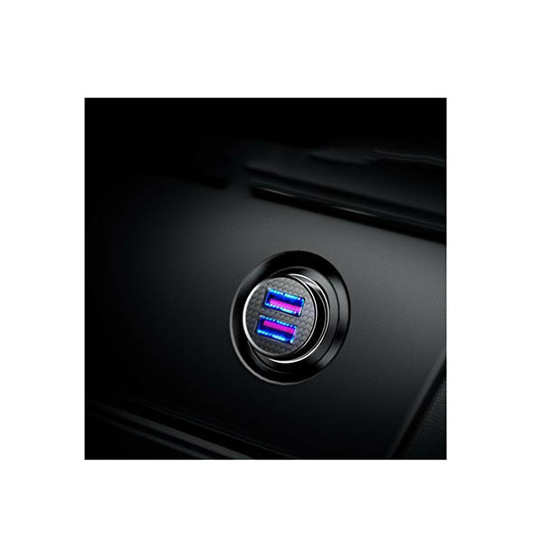 Baseus 2x USB-A-autosnellader 30W 828645 - 4