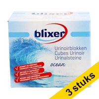 Aanbieding: 3x Blixer Ocean urinoirblokjes (36 stuks)