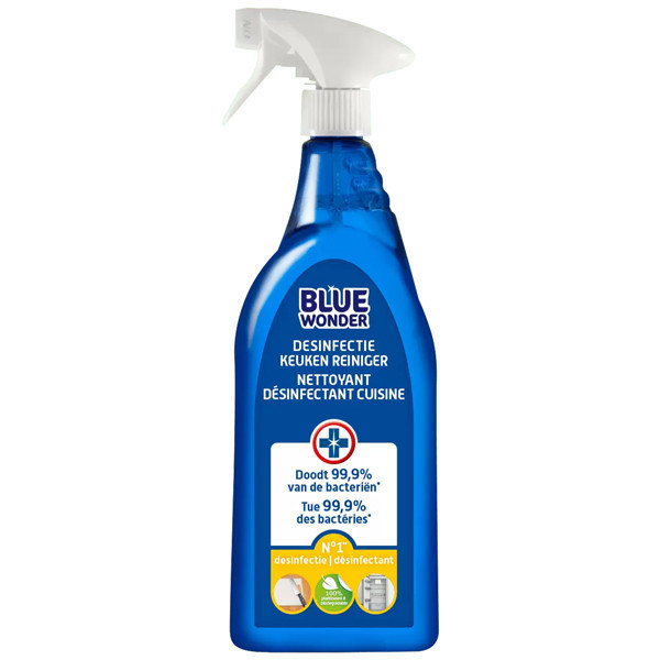 Blue Wonder Desinfectie Reiniger Spray Keuken (750 ml)  SBL00013 - 1