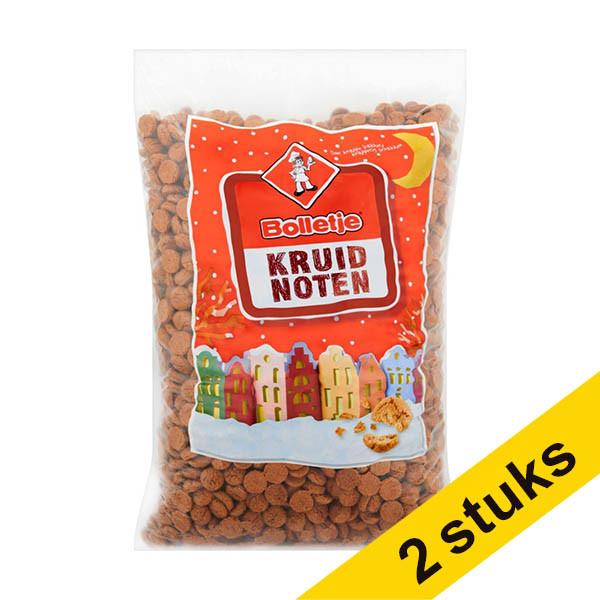 Aanbieding: 2x Bolletje kruidnoten 5 kg 200345 - 1