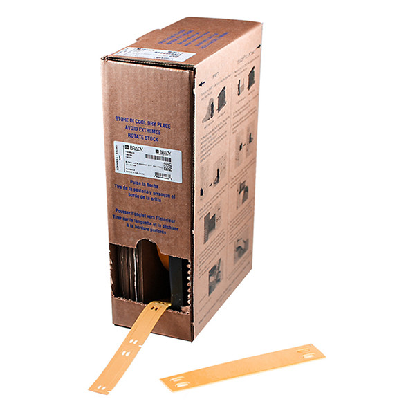 Brady BM-10x60-7643-OR polyurethaan tags oranje 10 mm x 60 mm (origineel) BM-10x60-7643-OR 148040 - 1