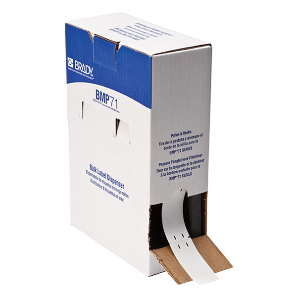 Brady BM-60-109 polyethyleen tags wit 12 mm x 50 mm (origineel) BM-60-109 148011 - 1