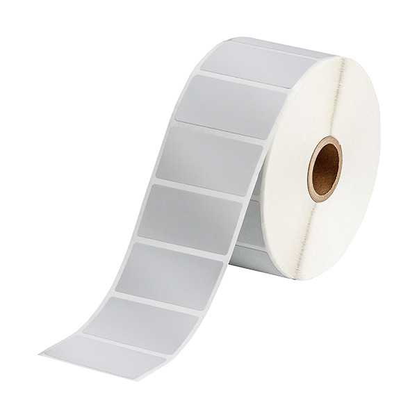 Brady BPT-17-7563-1 label polyester gemetalliseerd 50,80 x 25,40 mm (origineel) BPT-17-7563-1 147540 - 1