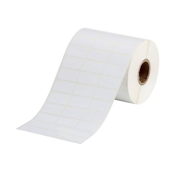 Brady BPT-5-8423-2.5 label polyester wit 25,40 x 12,70 mm (origineel) BPT-5-8423-2.5 147582 - 1