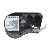 Brady M-11-427 gelamineerde vinyl labels 19,05 mm x 12,7 mm x 9,53 mm (origineel) M-11-427 146002