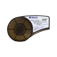 Brady M21-125-C-342 tape krimpkous zwart op wit 6,00 mm x 2,10 m (origineel) M21-125-C-342 147144