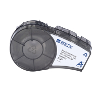 Brady M21-750-581-WT tape herpositioneerbaar vinyl zwart op wit 19,05 mm (origineel) M21-750-581-WT 147484