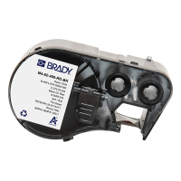 Brady M4-82-499-RD-BK nylonweefsel labels zwart op rood Ø 9,53 mm (origineel) M4-82-499-RD-BK 148370