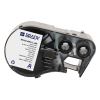Brady M4-82-499-YL-BK nylonweefsel labels zwart op geel Ø 9,53 mm (origineel) 147975 - 1