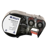 Brady M4C-500-595-WT-RD tape vinyl rood op wit 12,7 mm x 7,62 m (origineel)