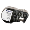 Brady M4C-750-595-WT-BK vinyl labels zwart op wit 19,05 mm x 7,62 m (origineel)