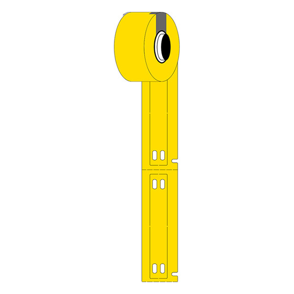 Brady M6-10x60-7598-YL polyurethaan tags geel 10 mm x 60 mm (origineel) M6-10x60-7598-YL 148069 - 1