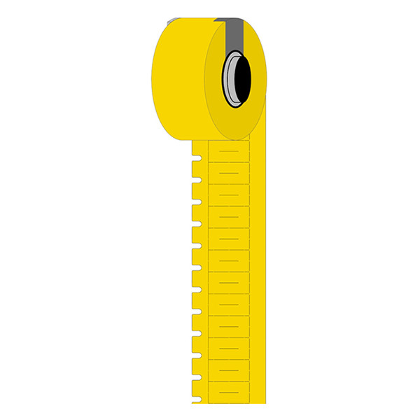 Brady M6-15x4.2-7597-YL polyethyleen labels geel 15 mm x 4,20 mm (origineel) M6-15x4.2-7597-YL 148100 - 1