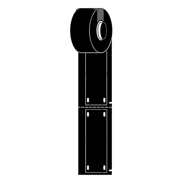 Brady M6-25x75-B7598-BK polyurethaan tags zwart 25 mm x 75 mm (origineel) M6-25x75-B7598-BK 148034 - 1