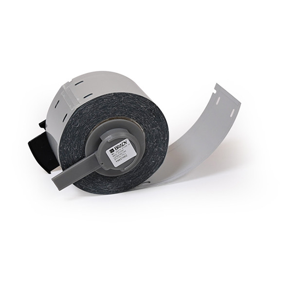Brady M6-25x75-B7598-SV polyurethaan tags zilver 25 mm x 75 mm (origineel) M6-25x75-B7598-SV 148035 - 1