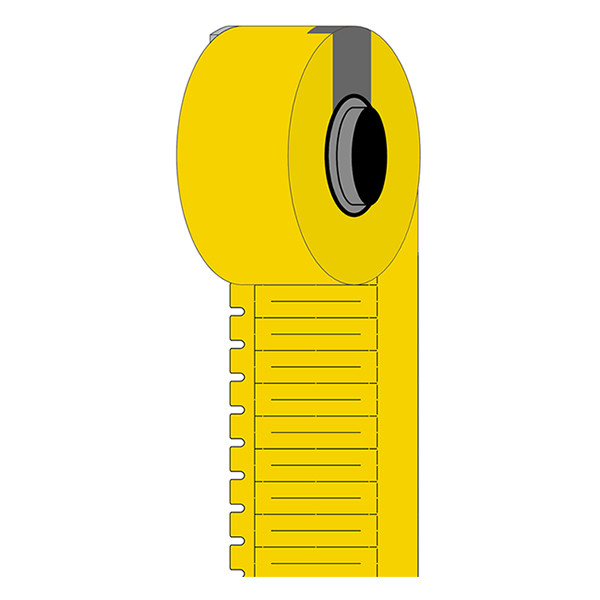 Brady M6-30x4.2-7597-YL polyethyleen labels geel 30 mm x 4,20 mm (origineel) M6-30x4.2-7597-YL 148085 - 1