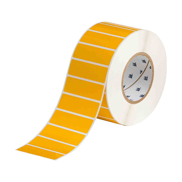 Brady THT-18-423-3-YL label polyester glanzend geel 76,20 x 25,40 mm (origineel) THT-18-423-3-YL 147692 - 1