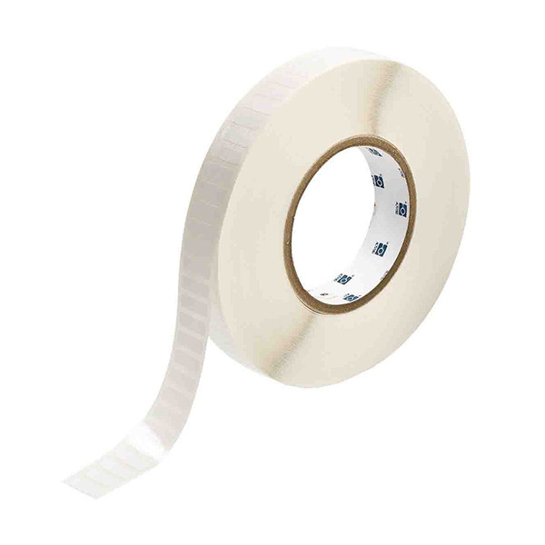 Brady THT-46-423-10 label polyester glanzend wit 19,05 x 6,35 mm (origineel) THT-46-423-10 147606 - 1