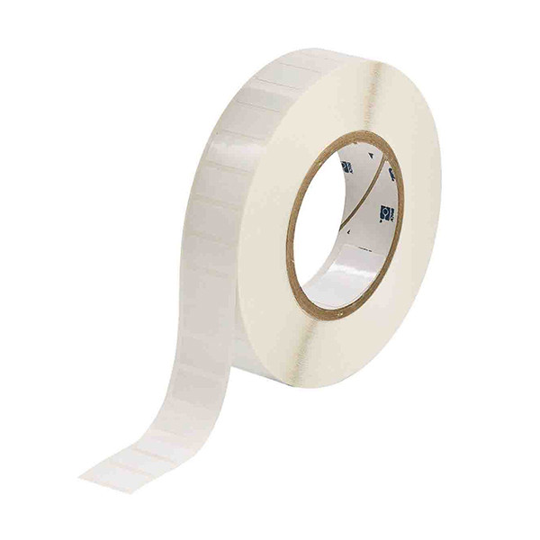 Brady THT-59-423-10 label polyester glanzend wit 25,40 x 12,70 mm (origineel) THT-59-423-10 147568 - 1