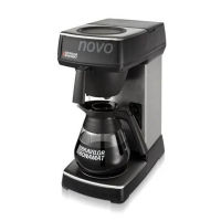 Bravilor Novo koffiezetapparaat met glazen kan 298298