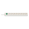 Brennenstuhl Eco-Line stekkerdoos met 8 stopcontacten schakelaar wit (3 meter)