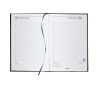 Aanbieding: 3x Brepols Saturnus Luxe Lima dagagenda met halfuurindeling 2027 blauw (1 dag per pagina) 4-talig 440365 - 2