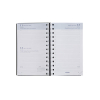 Brepols Breform Polyprop dagagenda met uurindeling 2027 blauw (1 dag per pagina) 6-talig 440269 - 2
