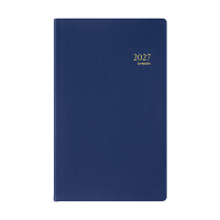 Brepols Breform Seta dagagenda met uurindeling 2027 blauw (1 dag per pagina) 6-talig 440267