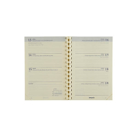 Brepols Delta weekagenda 2027 navulling (1 week per 2 pagina's) 6-talig 440333
