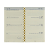 Brepols Interplan 16 maanden weekagenda 2025-2026 navulling (1 week op 2 pagina's) 6-talig