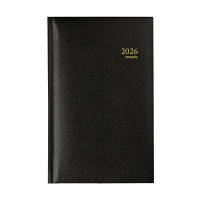 Brepols Interplan Lima weekagenda 2026 zwart (1 week per 2 pagina's) 6-talig 0.736.1255.01.6.0 262420