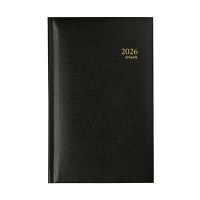 Brepols Interplan Lima weekagenda 2026 zwart (1 week per 2 pagina's) NL 0.731.1255.01.6.0 262489
