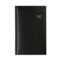 Brepols Interplan Lima weekagenda 2027 zwart (1 week per 2 pagina's) 6-talig 440219