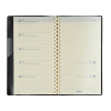 Brepols Notaplan Genova weekagenda 2027 zwart (1 week per 2 pagina's) 4-talig 440324 - 2