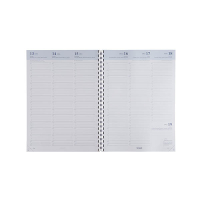 Brepols Omega agendavulling met weekindeling 2027 (1 week 2 pagina's)  6-talig 440299