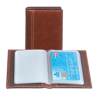 Brepols Palermo creditcardhouder bruin voor 40 kaarten 3.850.3306.03.0.0 400385