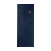 Brepols Saturnus Lima dagagenda met kwartierindeling 2026 blauw (1 dag per pagina) 4-talig 0.111.1255.06.6.0 262406