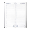 Brepols Saturnus Lima dagagenda met kwartierindeling 2026 zwart (1 dag per 2 pagina's) 4-talig 0.101.1255.01.6.0 262557 - 2