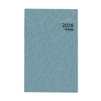 Brepols Saturnus Luxe Dubletta dagagenda met halfuurindeling 2026 beige (1 dag per pagina) 4-talig 0.216.5455.99.6.0GR 262436