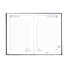 Brepols Saturnus Luxe Dubletta dagagenda met halfuurindeling 2026 blauw (1 dag per pagina) 4-talig 0.216.5455.99.6.0BL 262435 - 2