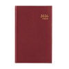 Brepols Saturnus Luxe Lima dagagenda met halfuurindeling 2026 bordeaux (1 dag per pagina) 4-talig 0.216.1256.04.6.0 262408 - 1