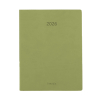 Brepols Timing Colora weekagenda met uurindeling 2026 groen (1 week per 2 pagina's) 6-talig 262461 - 1