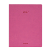 Brepols Timing Colora weekagenda met uurindeling 2027 felroze (1 week per 2 pagina's) 6-talig 440281 - 1