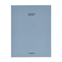 Brepols Timing Sunrise weekagenda met uurindeling 2027 blauw (1 week per 2 pagina's) 6-talig 440279