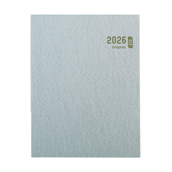 Brepols Timing Toile Ocean weekagenda met uurindeling 2026 groen (1 week per 2 pagina's) 6-talig 0.136.2065.99.6.0GR 262464 - 1